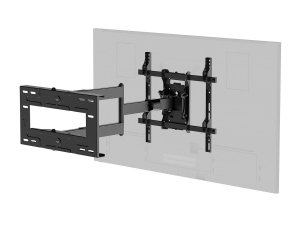 Monoprice 40107 Full-motion Tv Wall Mount For 40 To 75 Inch Screens