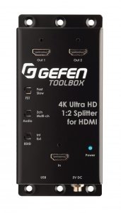 Gefen GTBHD4K2K142CBL 4k Ultra Hd 1.2 Splitter Hdmi