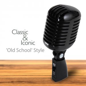 Pyle PDMICR42BK Pro(r)  Classic Retro Vintage-style Dynamic Vocal Micr