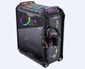 Compucase PANZER MAX-G Tempered Glass Full Tower Pc Case With Rgb Ligh