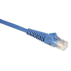 Tripp N201-025-BL 25ft Cat6 Gigabit Snagless Molded Patch Cable Rj45 M