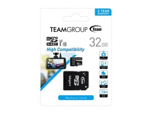 Team TDUSDH32GUHS03 Teamgroup Dash Micro Sdhc 32gb Uhs-i Retail W1adap