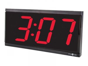 Pyramid SED3R4LDRB Sync Poe Digital 3 X 4 Led Clock