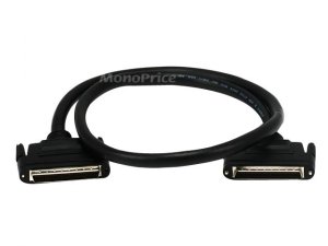 Monoprice 380 Hpdb68 Lvd Mm Scsi Cable _ Screw - 3ft