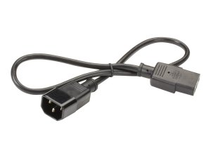 Black EPXR25 Extension Power Cord Iec C13 To Iec C14 2-ft. 0.6-m