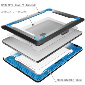 I MBP1615RUGGED-BE Macbook Pro 15 Case 2016,rugged-blue