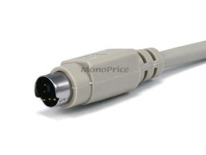 Monoprice 2540 Ps2 Mdin-6 Male To Female Cable 50ft