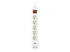 Tripp PS5G3USB Power Strip 5-outlet Schuko Usb Charging