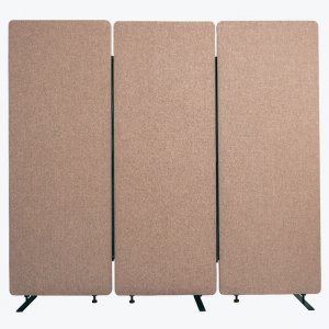 Luxor RCLM7266ZDS Reclaim Acoustic Room Dividers - 3 Pack In Desert Sa