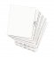 Avery 01026 Index,sd,ltr,wht,26,25pk