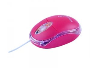 Urban VV2049 Krystal Mouse - Optical - Cable - Red - Usb 2.0 - 800 Dpi