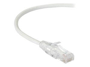 Black C6PC28-WH-15 Slim-net Cat6 250-mhz 28-awg Ethernet Patch Cable -