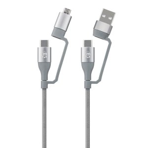 Manhattan 390606 4-in-1 Type-c Charging Cable