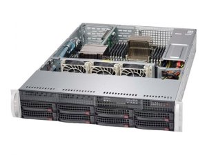 Supermicro CSE-825TQC-600WB Black 2u Sc825tqc Sas3 Wio