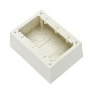 Panduit JBP3DWH Pan-way Power Rated Surface Mount Outlet Box