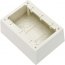 Panduit JBP3DWH Pan-way Power Rated Surface Mount Outlet Box