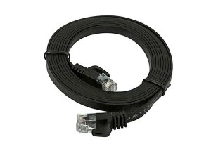 Monoprice 40884 Flexboot Flat Cat6 Ethernet Patch Cable - Snagless Rj4