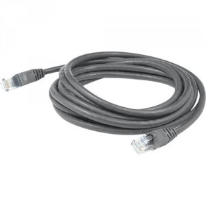 Addon ADD-7FCAT6A-GY 7ft Rj-45 Mm Cat6a Gray Cu Patch Cbl