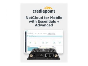 Cradlepoint MA1-900F120B-XFA 1-yr Netcloud Mobile Essentials Plan  An