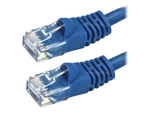 Monoprice 134 Cat5e 24awg  Cable_ 7ft Blue