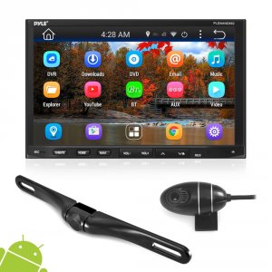 Pyle PLDNANDVR695 Android Stereo Rcvr  Dual Cam