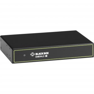 Black AVS-HDB-IR Black Box Emerald Single-head Dvi Kvm Over Ip Extende