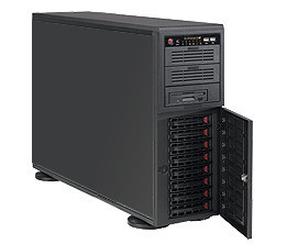 Supermicro CSE-743AC-668B Case Cse-743ac-668b 4u 3x5.25hd 8x 3.5hot-sw