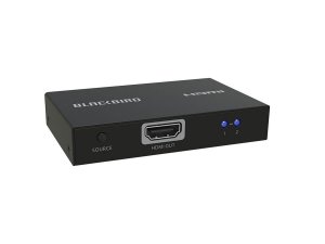 Monoprice 33416 Blackbird 4k 2x1 Hdmi Switch_ Ultra Slim_ Hdr_ Hdcp 2.