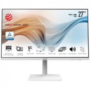 Msi MODERNMD271PW Mn Modern Md271pw 27 Ips 1920x1080 Fhd 5ms 75hz 16:9