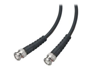 Black ETN59-0010-BNC Coax Cables, Rg59 Pvc (cl2), 10-ft. (3.0