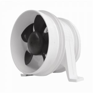 Attwood 1747-4 Attwood Turbo 4000 Series Ii In-line Blower - 12v - Whi