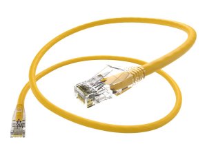 Unc 10126 Unirise 5 Foot Cat6 Snagless Clearfit Patch Cable Yellow - H