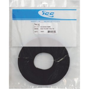 Cablesys ICACSVBTBK Velcro Cable Tie  12in.  100 Pk  Black