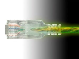 Monoprice 34694 Slimrun Cat6 Glow In The Dark Ethernet P