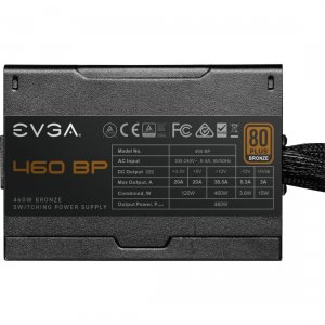 Evga 100-BP-0460-K1 Ps 100-bp-0460-k1 460w 460br 80+bronze 12v Pcie Re