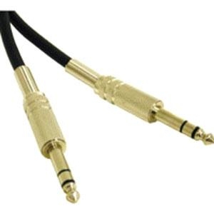 C2g 40074 12ft Pro-audio 14in Trs Male To 14in Trs Male Cable