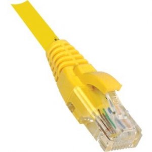 Weltron 90-C6CB-YL-002 2ft Yellow Cat6 Snagless  Patch Cable