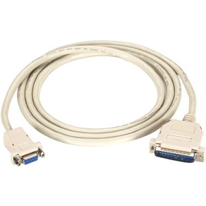 Black EVMTBMC-0050 Premium At Modem Cable, Db9 Femaledb25