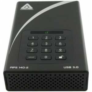 Apricorn ADT-3PL256F-14TB Fips Validated,14tb Usb3.0 256b Encryptn