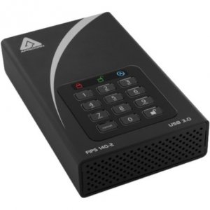 Apricorn ADT-3PL256F-14TB Fips Validated,14tb Usb3.0 256b Encryptn