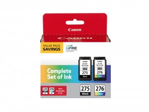 Original Canon CNM4987C001 Pg275cl276vp Inkjet Ink Cartridge - Multico