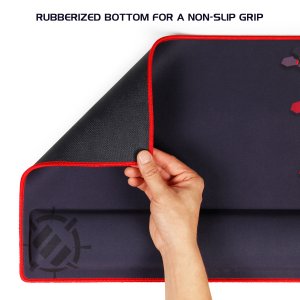 Generic ENPCPXW100RDWS Extended Gaming Mouse Pad W Wrist Rest