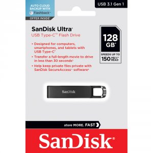 Western SDCZ460-128G-A46 128gb Ultra Usb 3.0 Type C