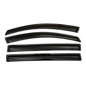 Auto 94203 Ventvisor Side Window Deflector Dark Smoke 4pc Set For 2011