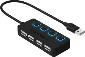 Sabrent HB-UMLS 4-port Usb 2.0 Hub