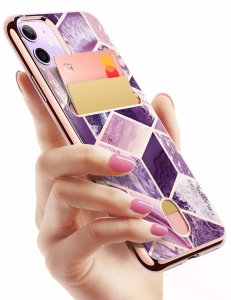 I-blason IPHONE11-6.1-COSCARD-PURPLE 