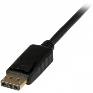 Startech DP2DVIMM6BS 6ft (1.8m) Displayport To Dvi Cable, 1080p, Activ