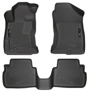 Husky 99661 Liners Front  2nd Seat Floor Liners Fits 17-19 Impreza