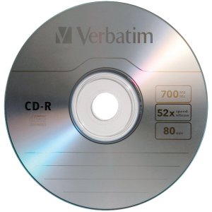 Verbatim 95152 (r)  700mb Cd-rs, 30-ct Spindle