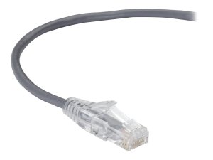 Black C6APC28-GY-01 Slim-net Cat6a 28-awg 500-mhz Stranded Ethernet Pa